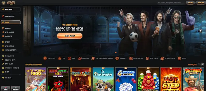 Gransino: MGA-Lizenz – Live-Casino, Megaways-Slots und Tischspiele ohne LUGAS