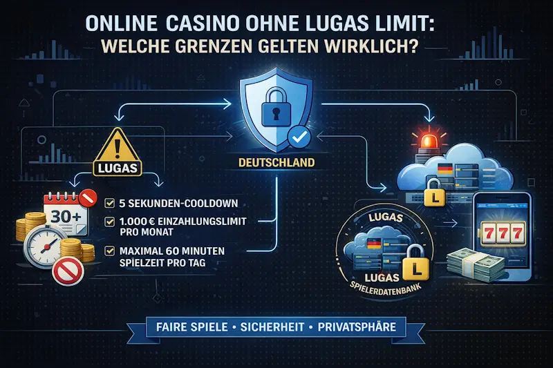 Online Casino ohne LUGAS Limit: Welche Grenzen gelten wirklich?
